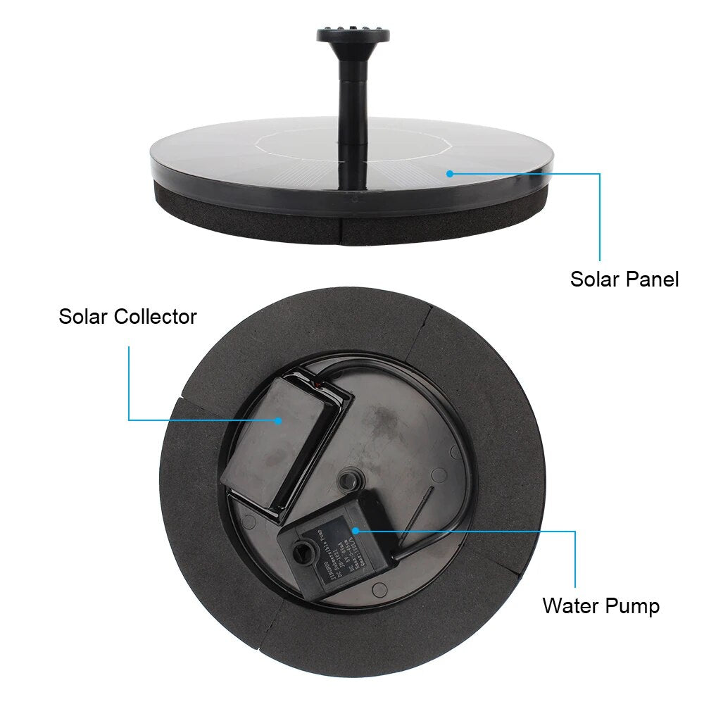 Hydro Sun™ Solar powered water fountain