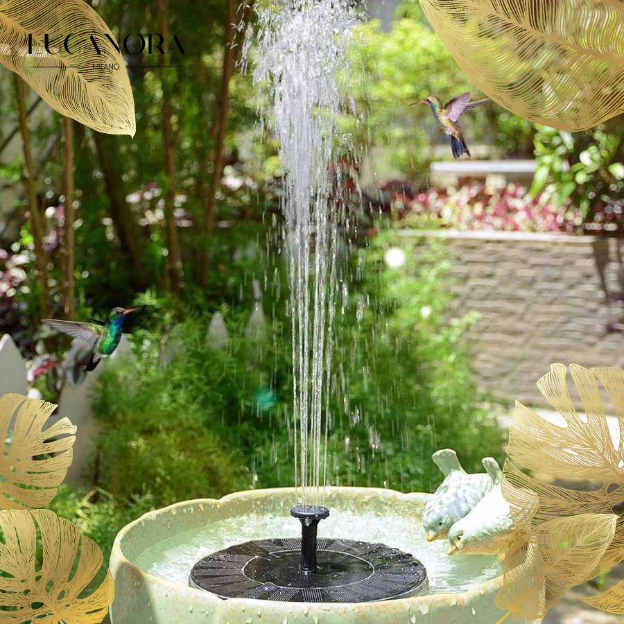 Hydro Sun™ Solar powered water fountain