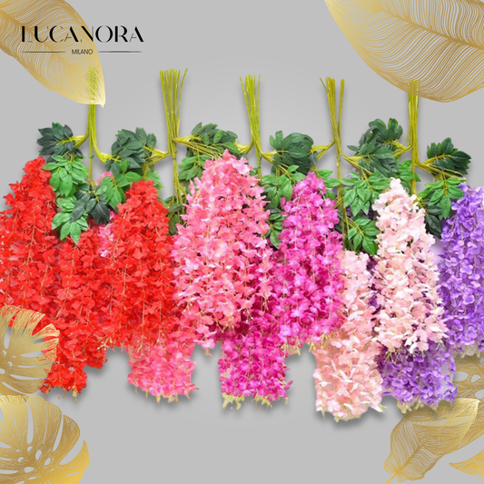 Wisteria™ Artificial wisteria flowers 12 pieces