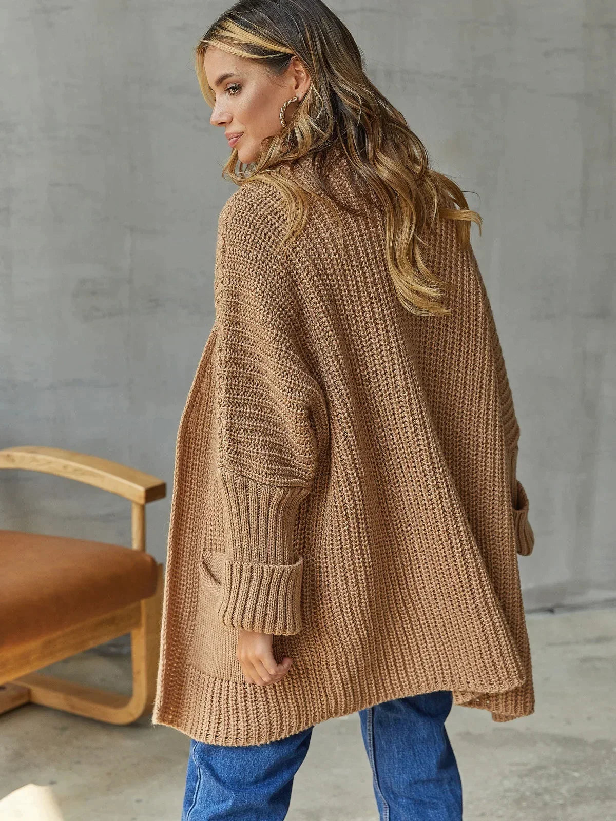 Zenaida Jacinto™ Oversized knitted sweater